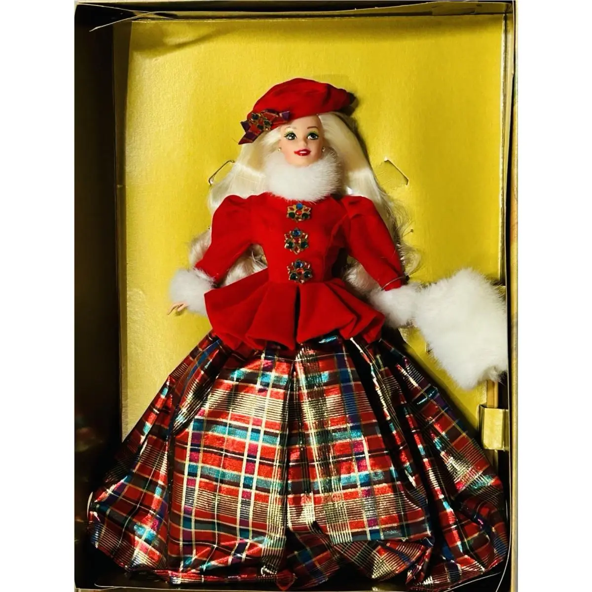 Mattel Barbie Jewel Princess 15826 Nrfb Winter Christmas Doll