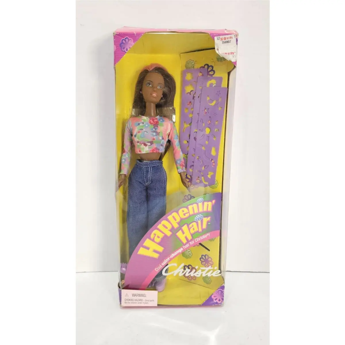 Vintage Happenin` Hair Christie Doll Friend of Barbie Color Change Stencils Nos