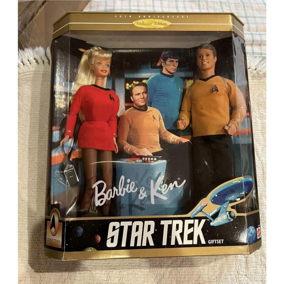 Star Trek Barbie and Ken Giftset 1996