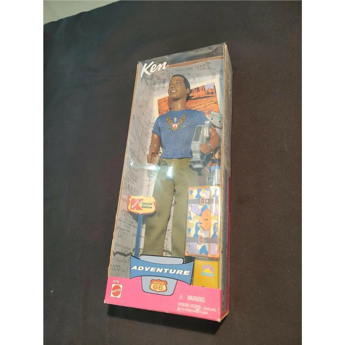 Barbie 56186 Adventure Route 66 Ken Doll Special Edition Kmart Exclusive 2002