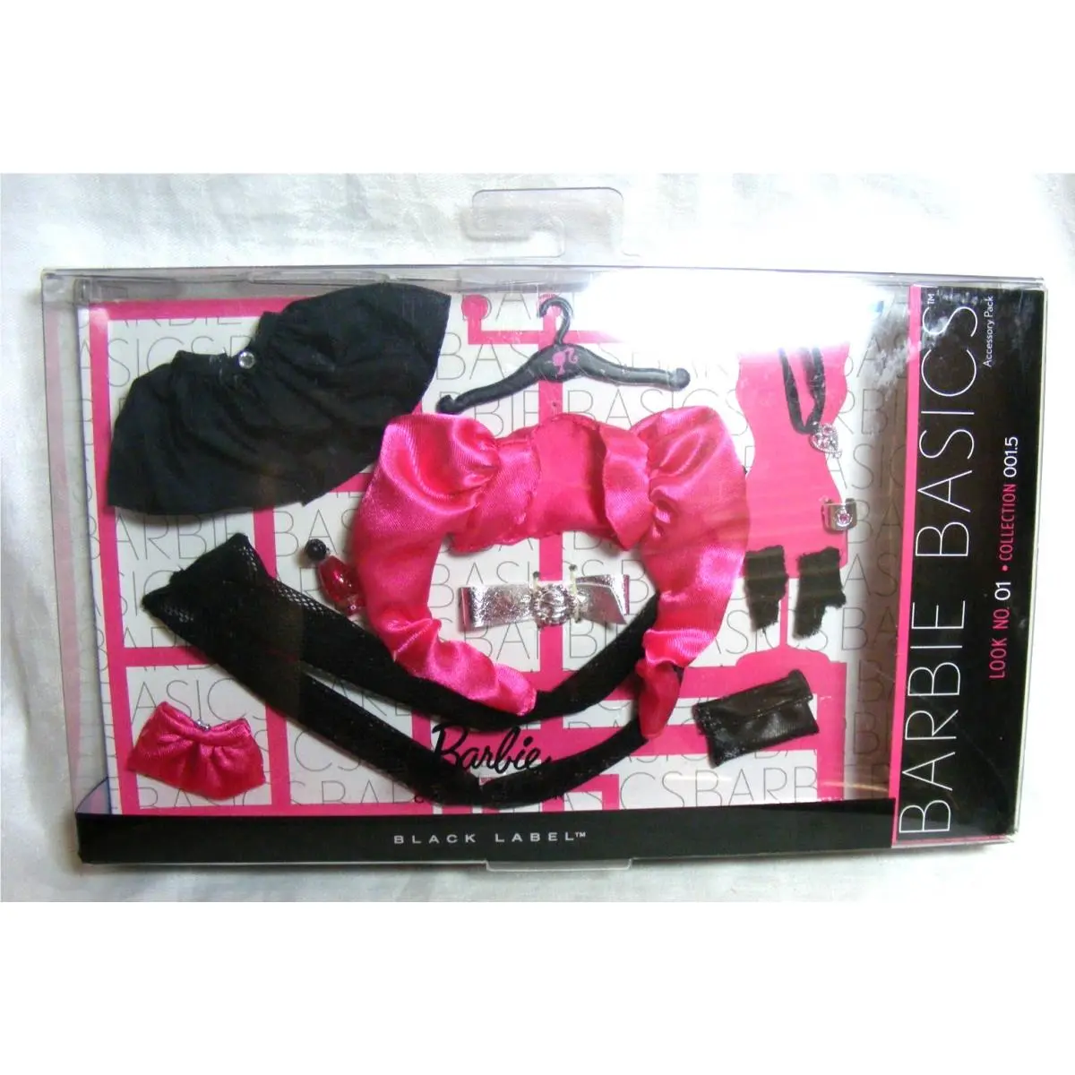 2009 Barbie Collectable Accessories Black Label Look No.1 Collection No.001.5 F1