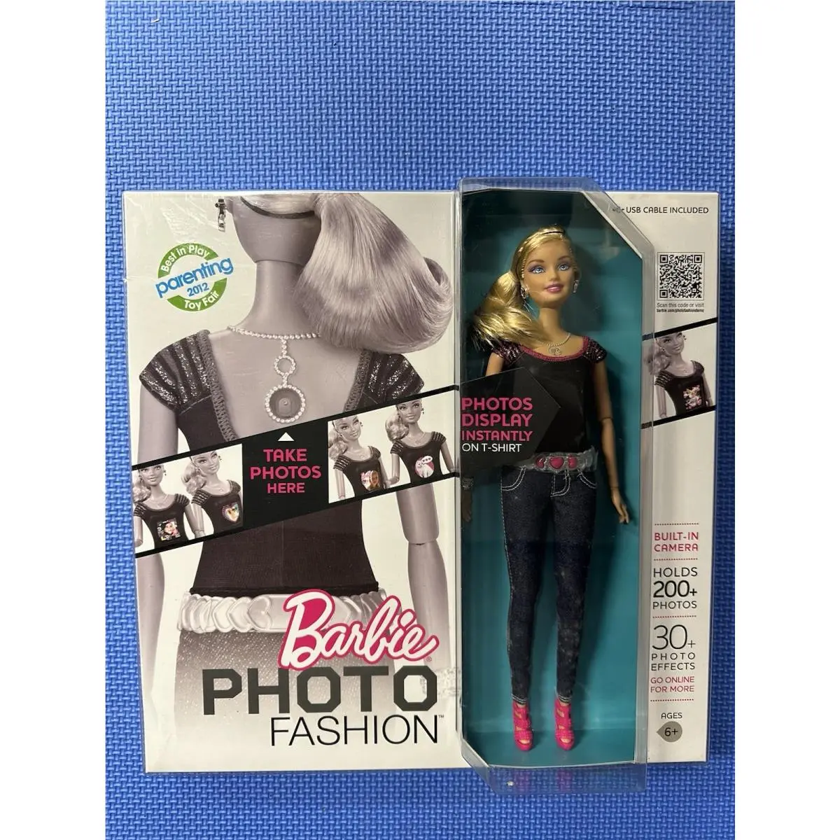 Vintage Mattel Barbie Photo Fashion Doll Built In Camera 200+ Photos
