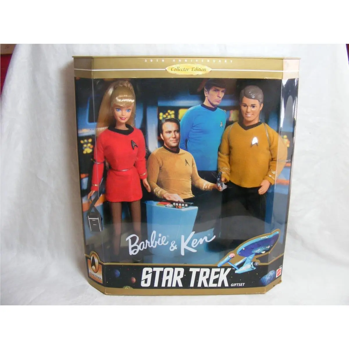 1996 Barbie Collectable Star Trek Giftset 30th Anniversary Collector Edition G-1