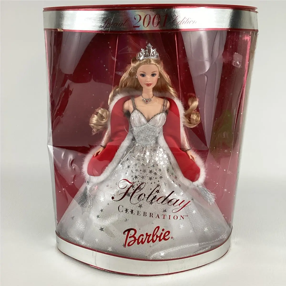 Holiday Celebration Barbie Doll Special 2001 Edition Crystalline Gown Tiara