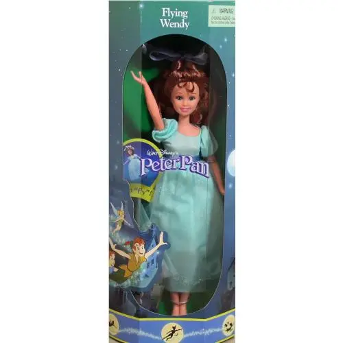 Disney Peter Pan Flying Wendy Doll 1997 Mib Nrfb - 19297