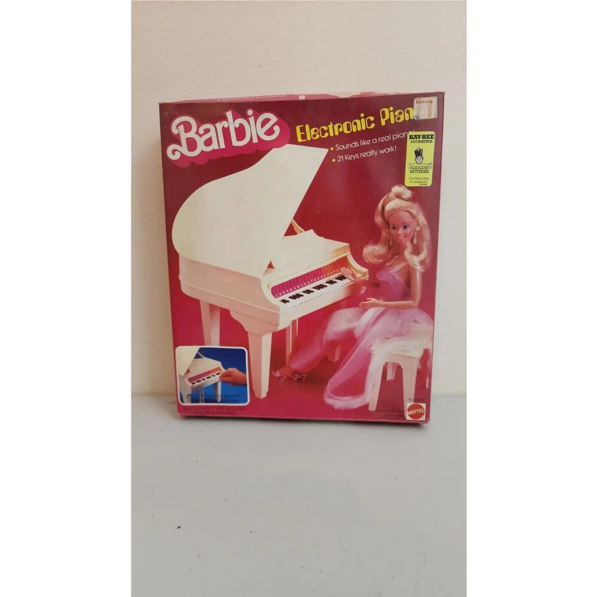 Superstar Barbie Doll 1981 Electronic Piano Vintage 5085