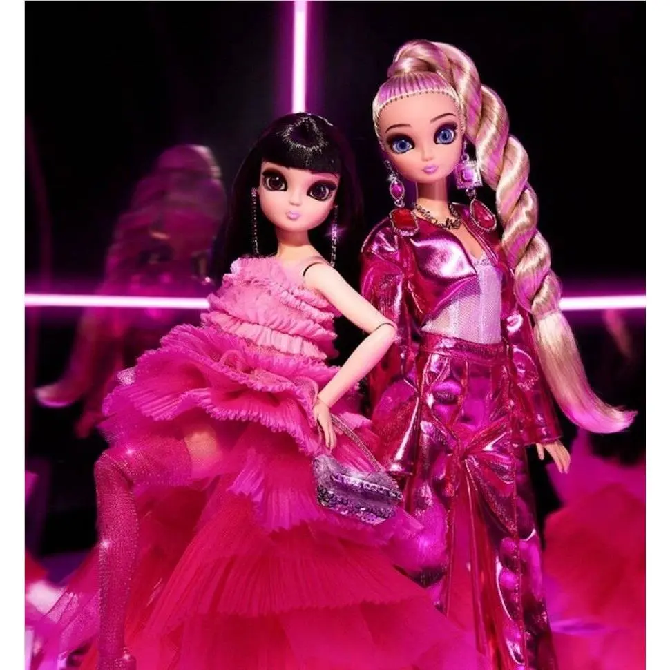 Mattel Creations Barbie x Noonoouri Dolls 2-Pack in Shipper Box