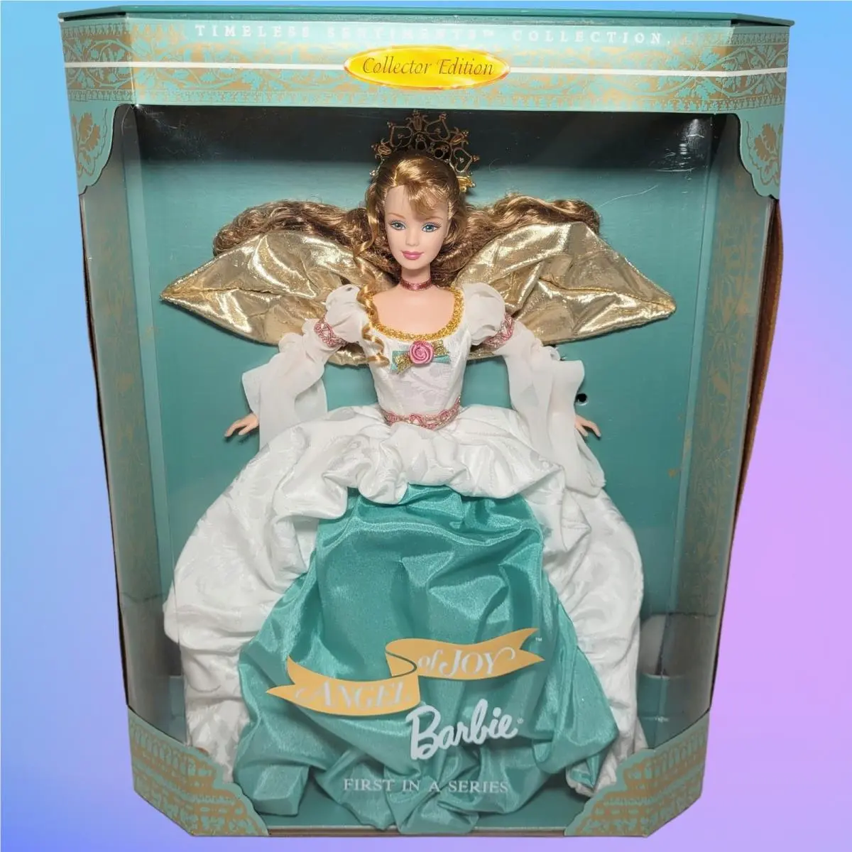 Vintage Barbie Doll Angel of Joy Collector Edition First in a Series