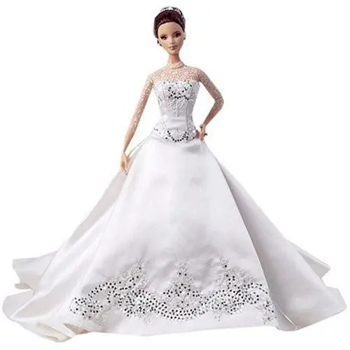 Barbie Wedding Reem Acra Brunette Bride Barbie