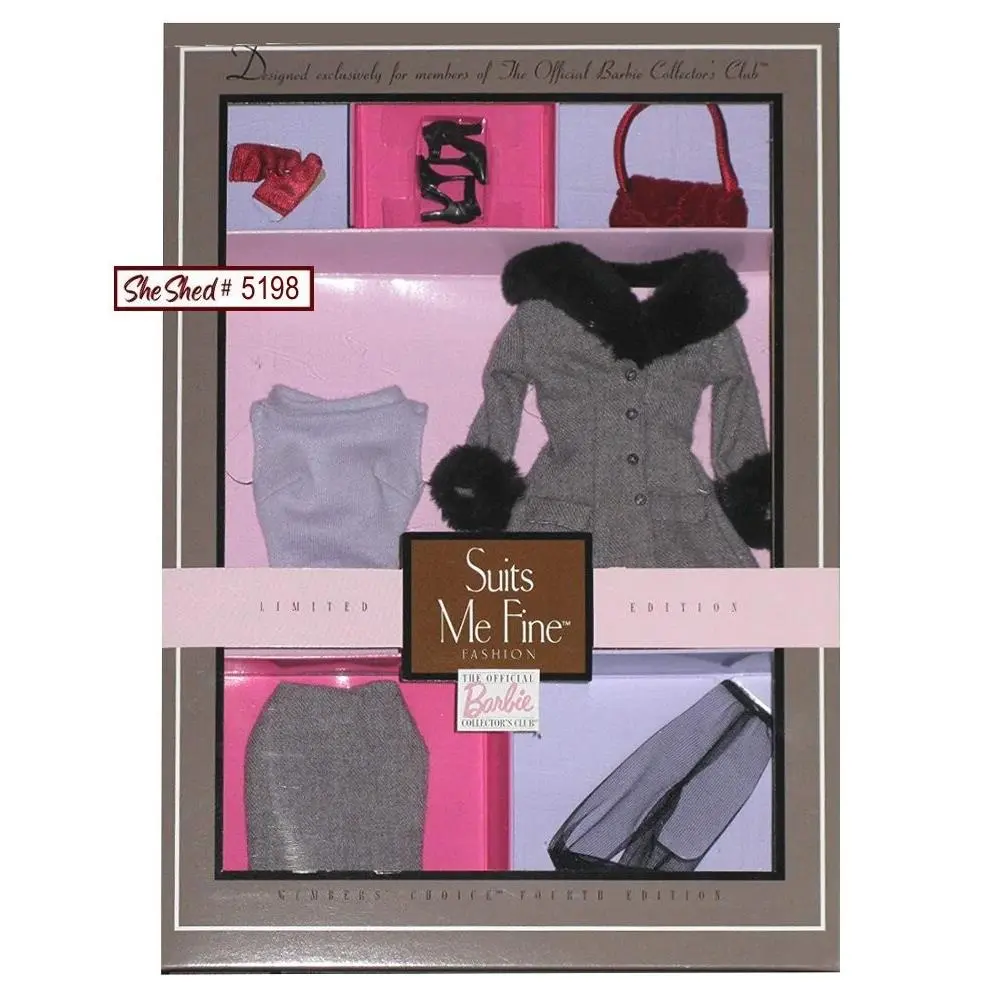 Barbie Collector Club Suits Me Fine Fashion 26069 Limited Edition 1999 Vintage