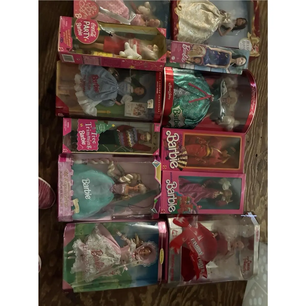 12 Assorted Barbie Dolls