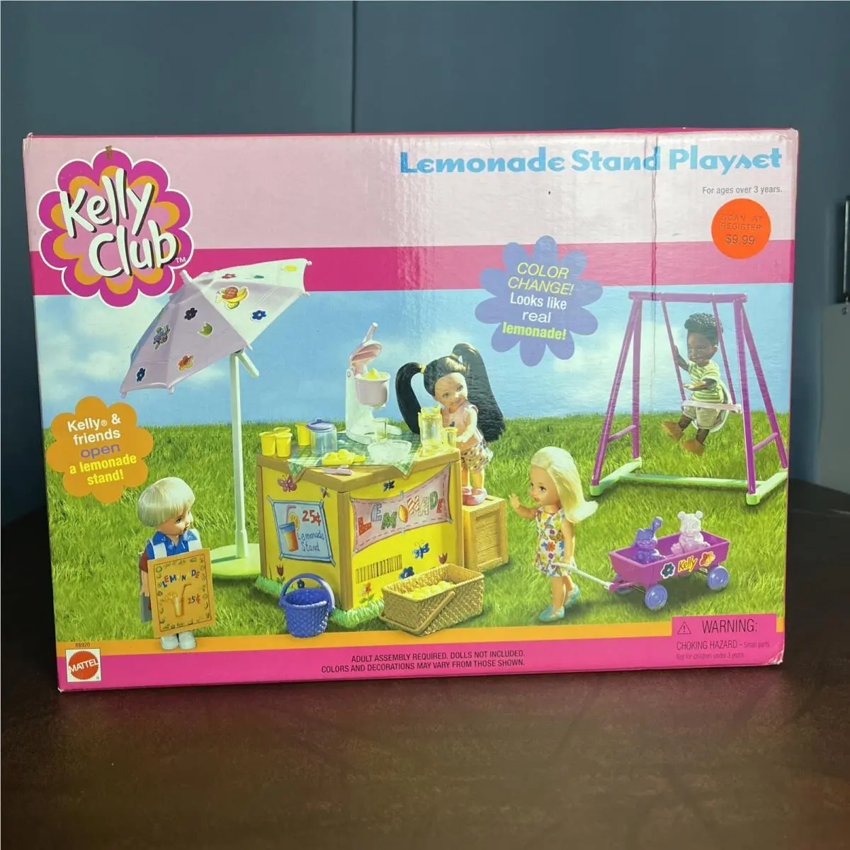 2001 Barbie Kelly Club Lemonade Stand Playset