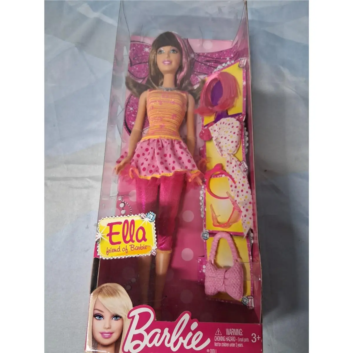 Ella Friend of Barbie Cancer Survivor Chemotherapy Bald w Wigs Alopecia 2012