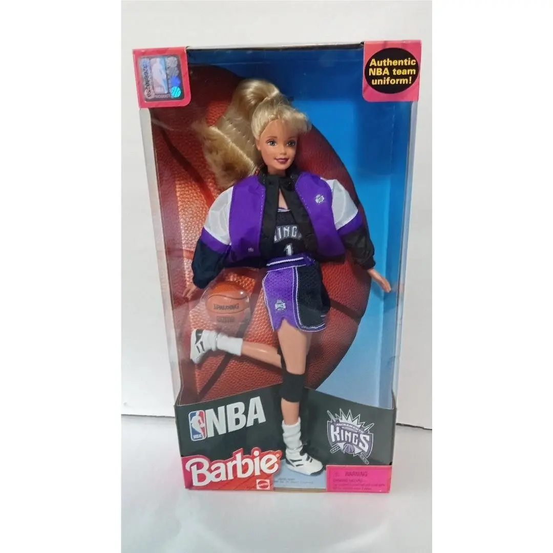 Vintage 1998 Nba Barbie Doll : Sacramento Kings - Nrfb