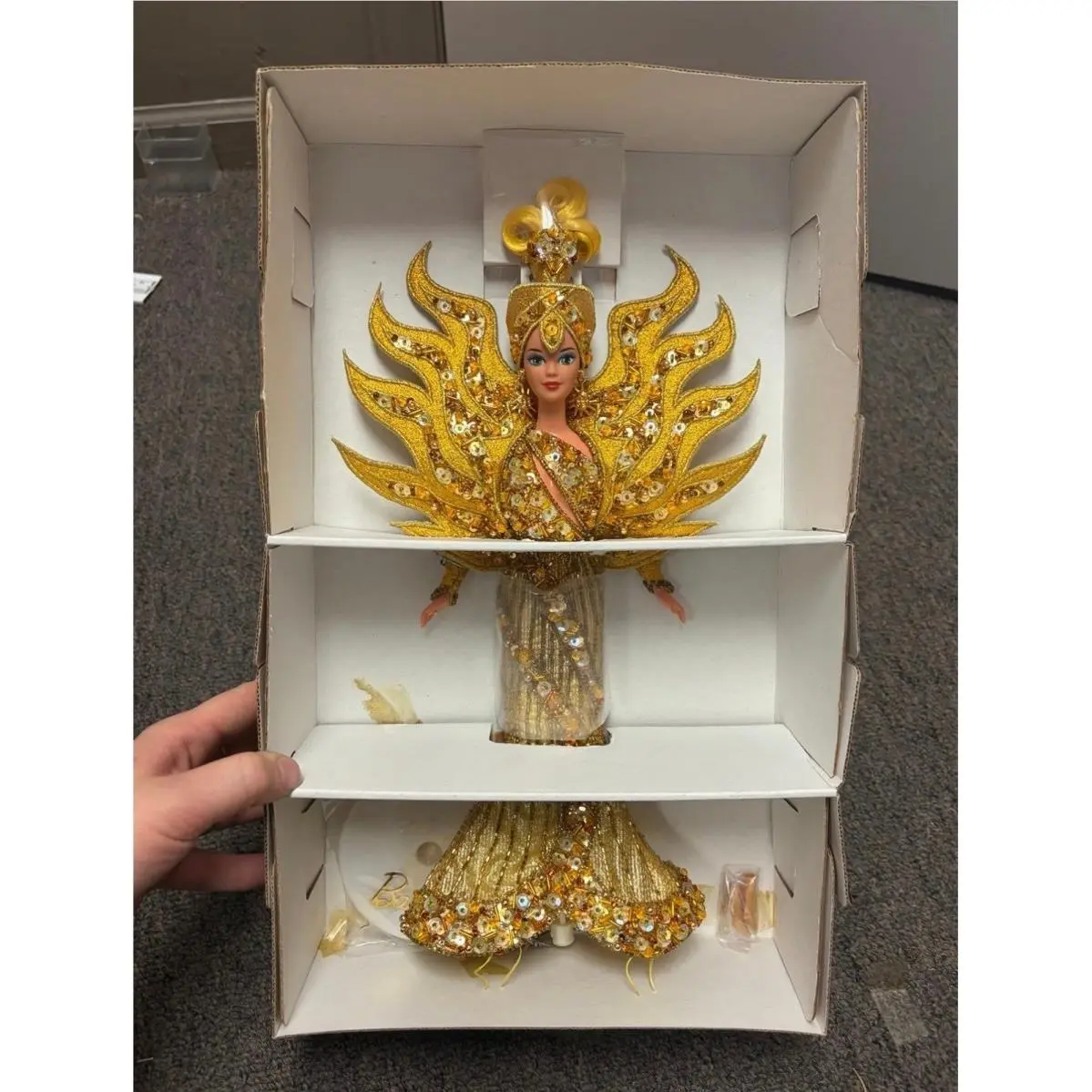 Goddess of The Sun Barbie Doll Bob Mackie Barbie 14056 Nrfb