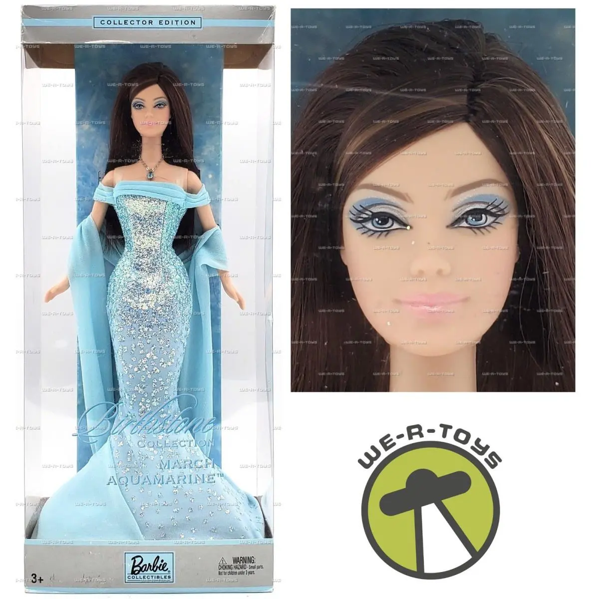 Barbie Birthstone March Aquamarine Doll 2002 Mattel C5333