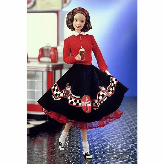 Vintage Coca Cola Barbie Doll 1999 Collector Edition
