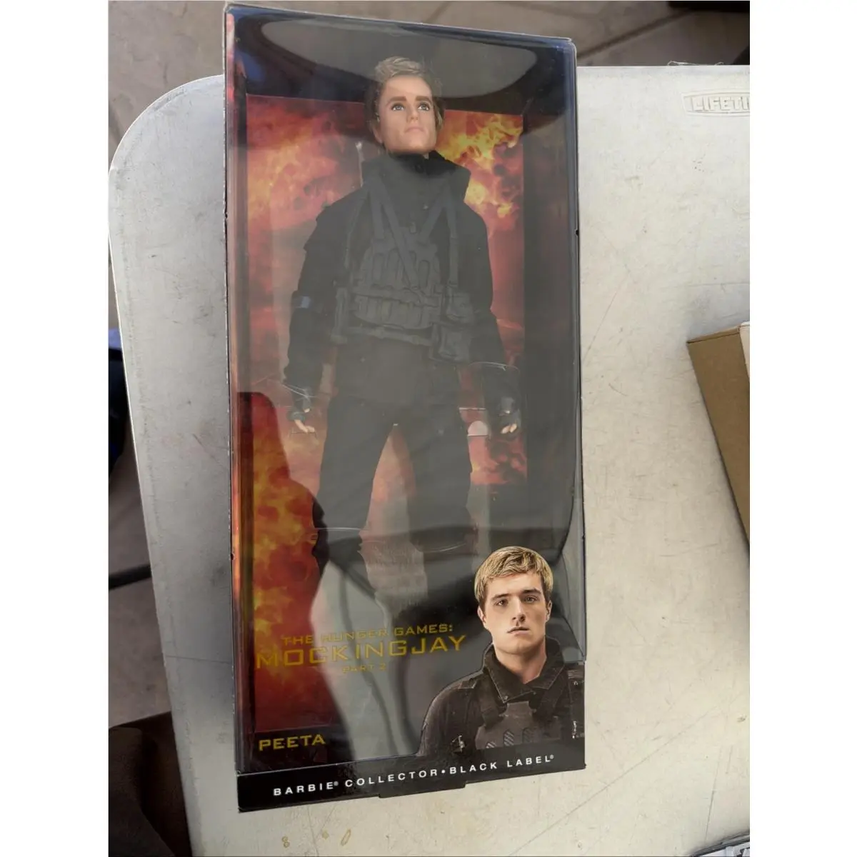 Hunger Games Mockingjay Part 2 Peeta Mellark Mattel Barbie Ken Doll Hutcherson