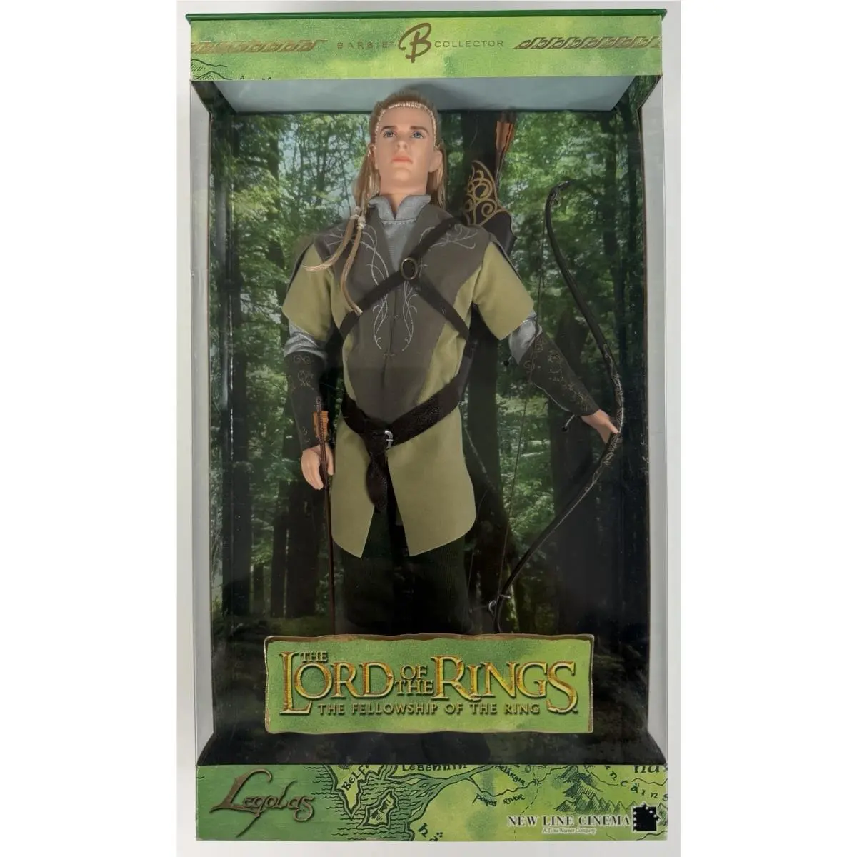Barbie Collector The Lord of The Rings Fellowship Legolas Doll
