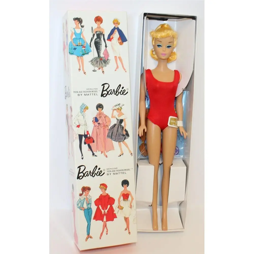 Vintage Reproduction Ponytail Blonde Barbie Doll Teen-age Model 2011 W3506 Nrfb