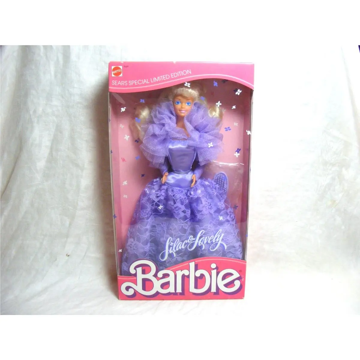 1987 Barbie Collectable Lilac Lovely Sears Special Limited Edition Mattel 7669