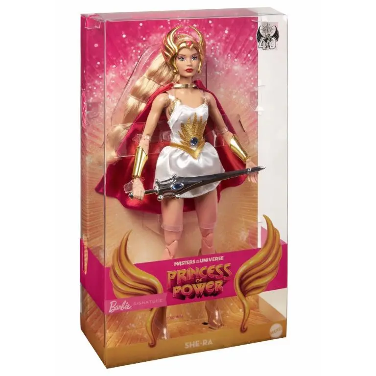 Barbie Signature Masters of The Universe She-ra Limited Edition Shipper