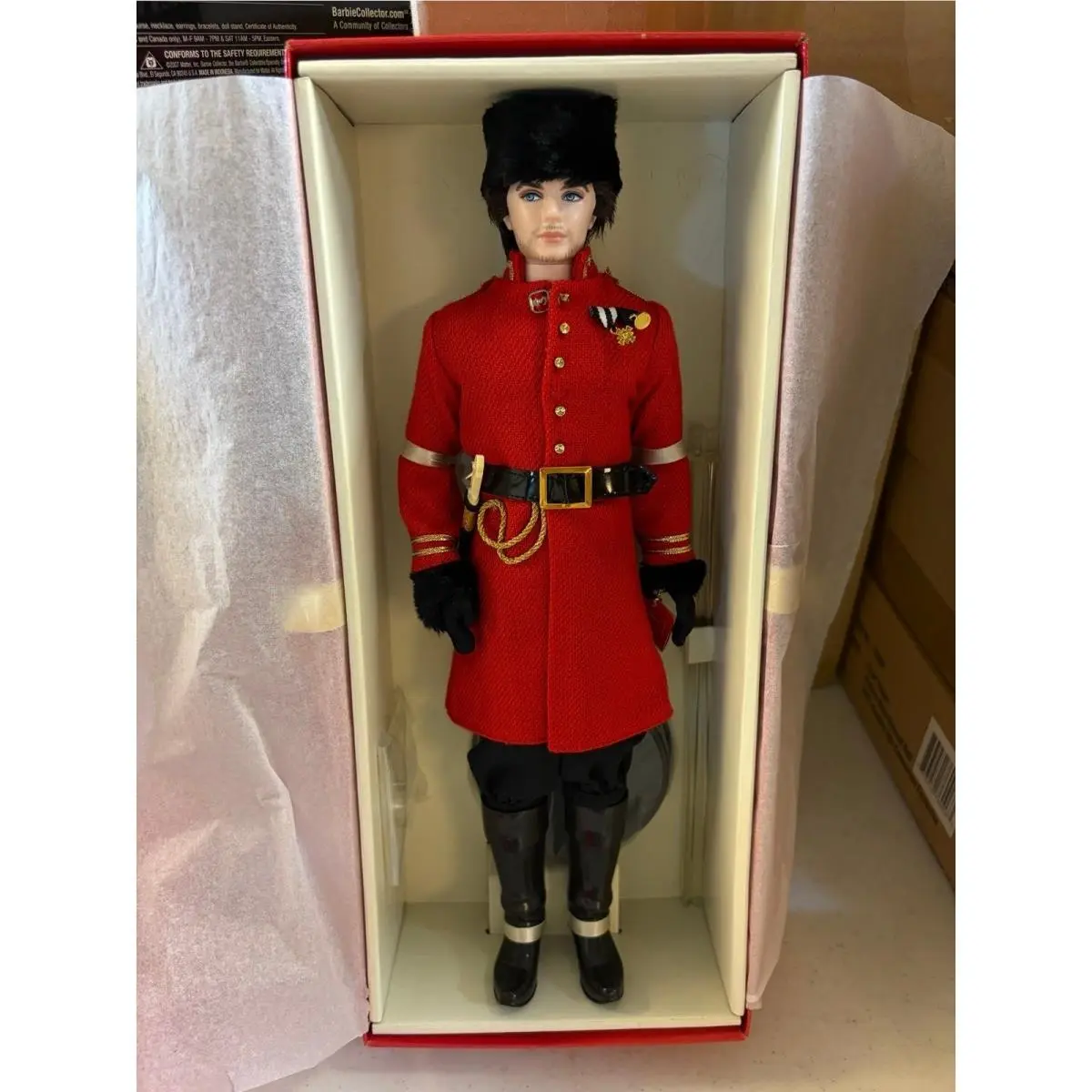 Barbie Fashion Model Collection Nicolai Silkstone Ken Doll 2010 Mattel T7679