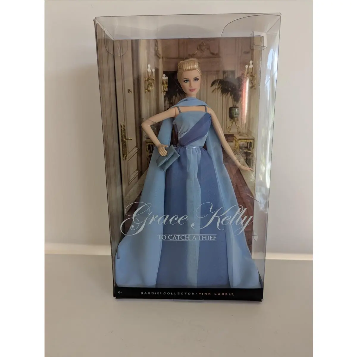2011 Mattel Grace Kelly To Catch A Thief Doll Pink Label T7903 Nrfb