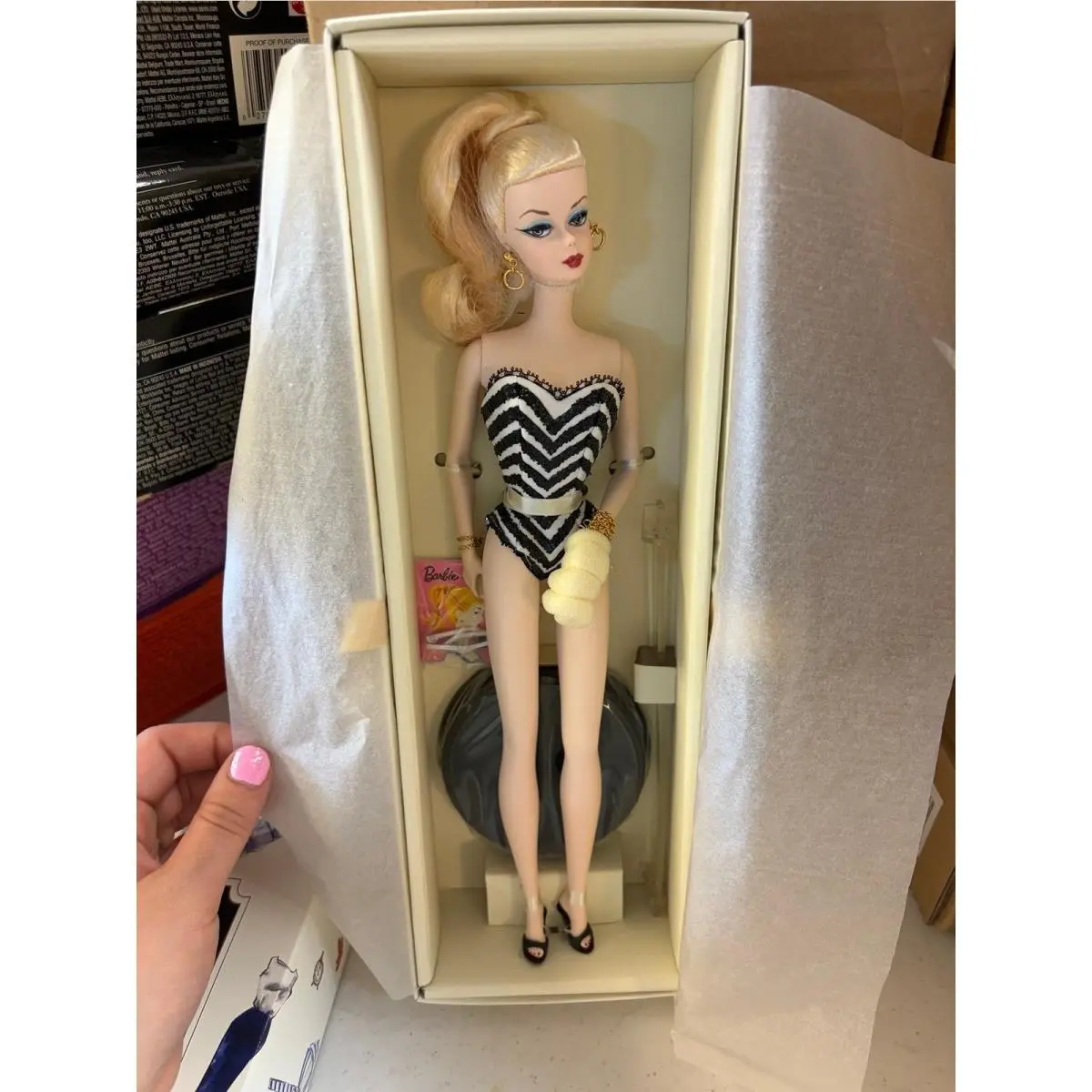 Debut Barbie Doll Fashion Model Collection Silkstone 2008 Mattel N5006
