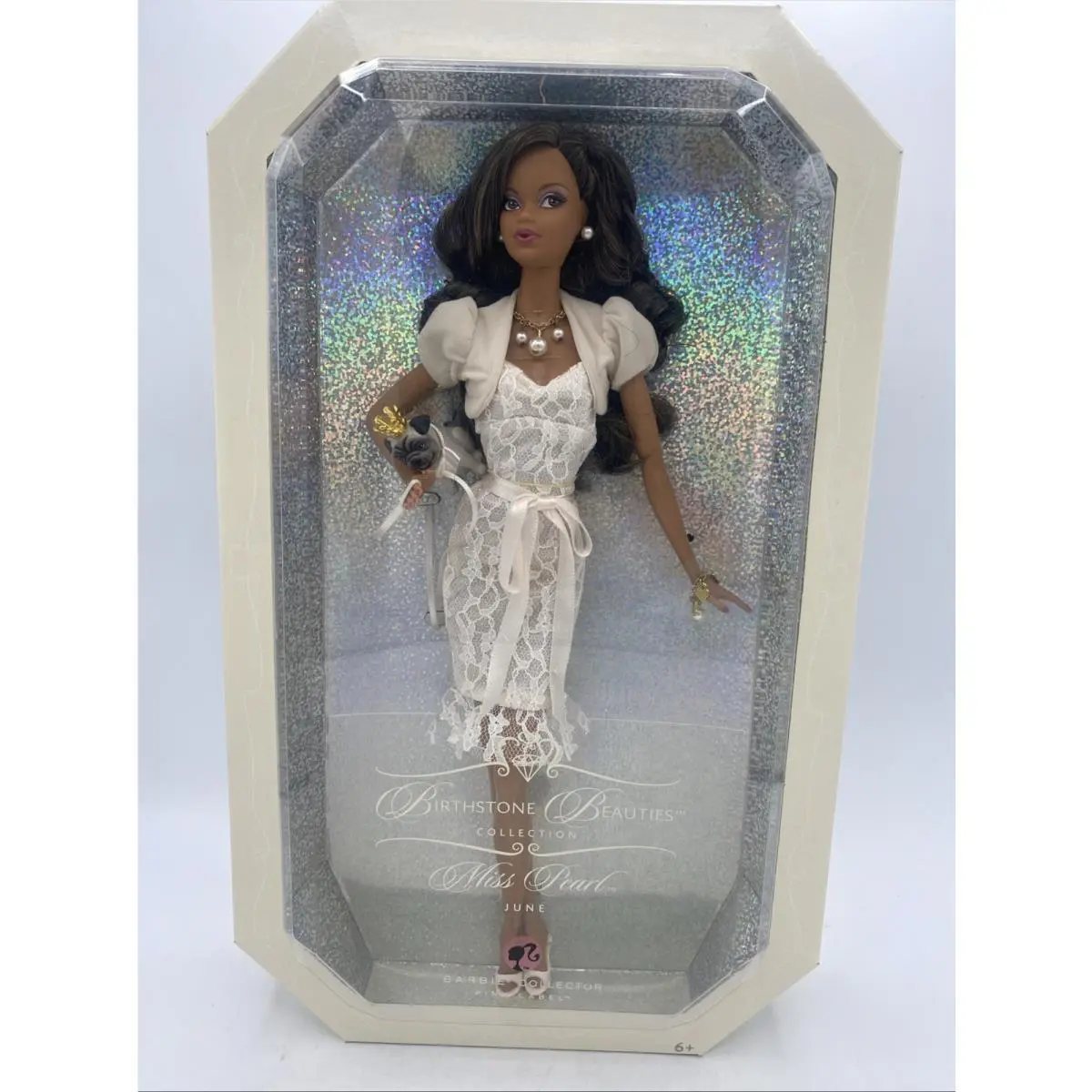 Mattel Barbie Birthstone Beauties Collection Miss Pearl Doll 2007 L7577