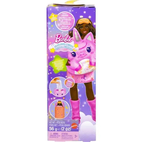 Barbie Sleepover Reveal Doll and Accessories