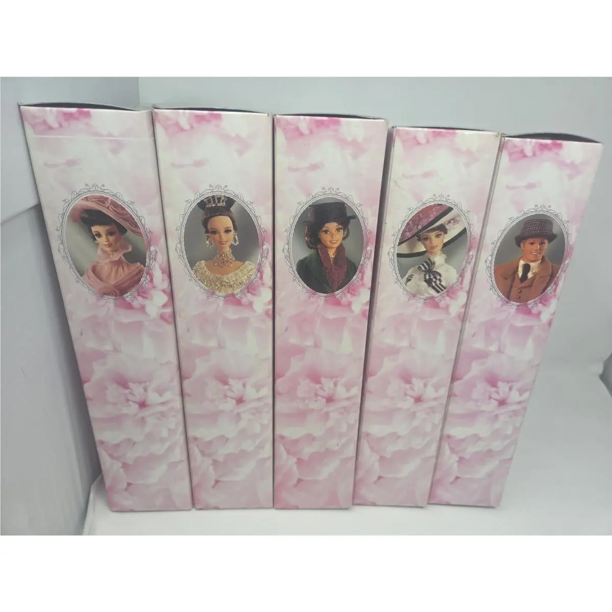 1995 Mattel Barbie My Fair Lady Collection Complete Set of 5 Dolls Nrfb