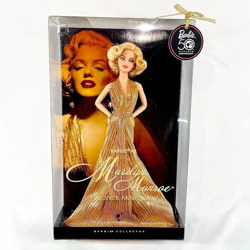 2008 Barbie as Marilyn Monroe. Blonde Ambition 50th Anniversary. Pink Label