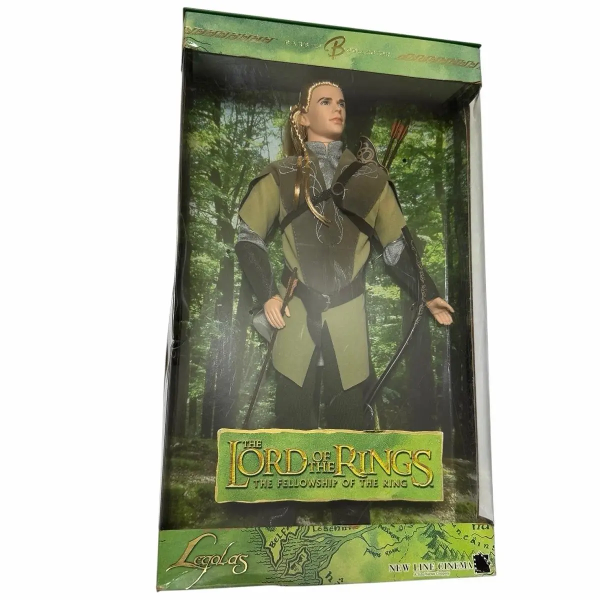 Mattel Barbie Collector Ken Legolas Doll 2004 Lotr Fellowship Nrfb Box