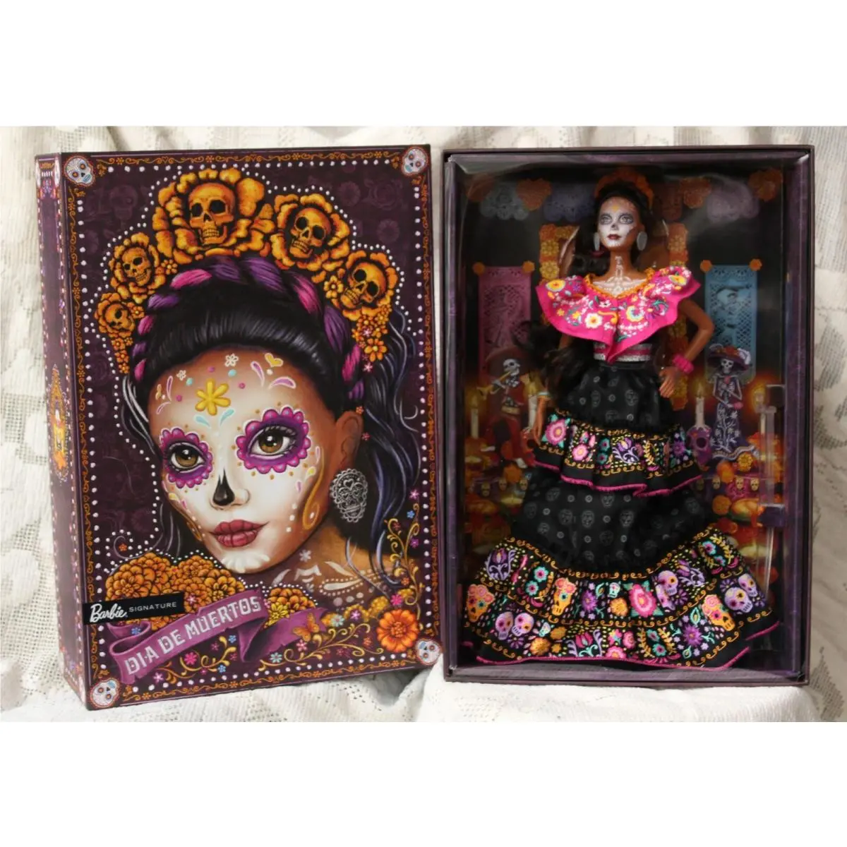 Mint Signature Barbie Dia De Muertos Day Of The Dead Doll