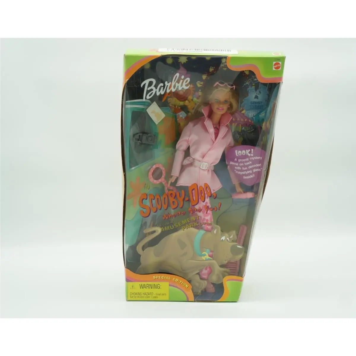 Barbie Scooby Doo Great Amusement Park Caper Daphne Doll Mattel 2000