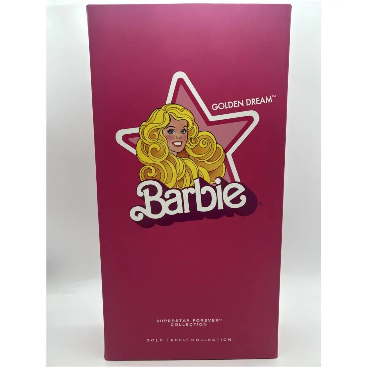 Mattel 2015 Golden Dream Barbie Superstar Forever DGX88 Gold Label W/ Coa