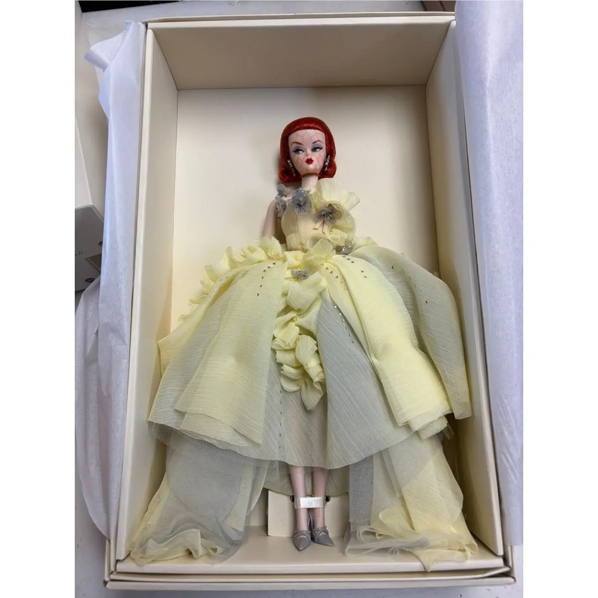 Gala Gown Fashion Model Collection Silkstone Barbie Doll 2012 Mattel W3496