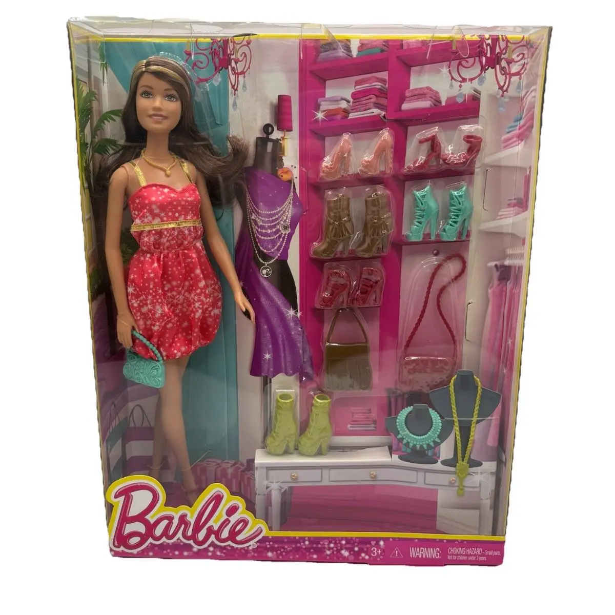2014 Barbie Life in The Dreamhouse - Teresa Doll Accessories Set CML93