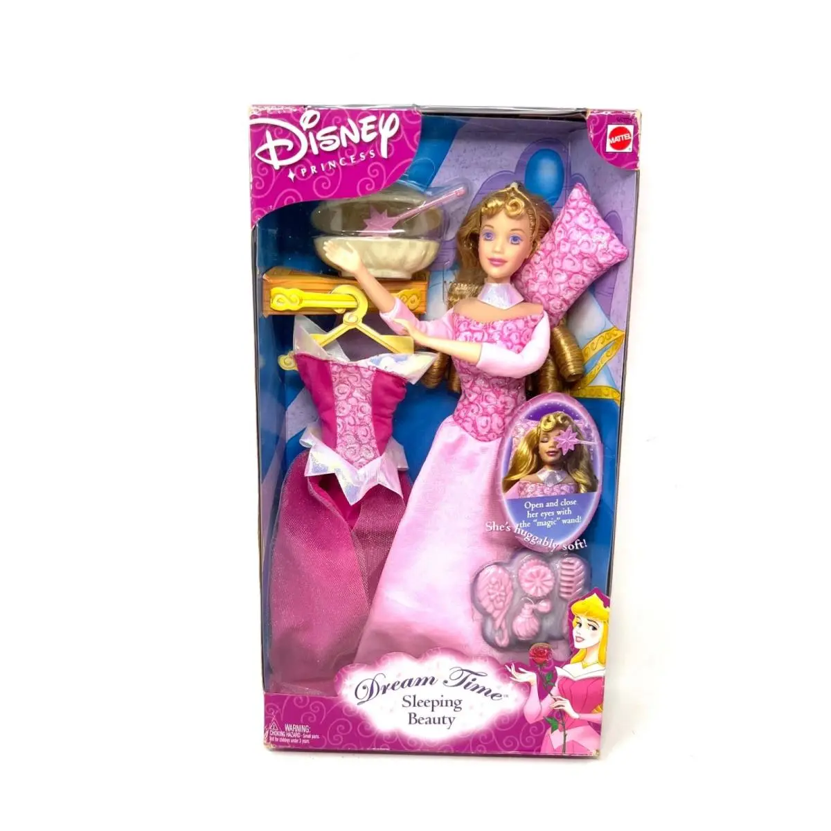 Disney Princess Dream Time Sleeping Beauty Doll 2002 Mattel