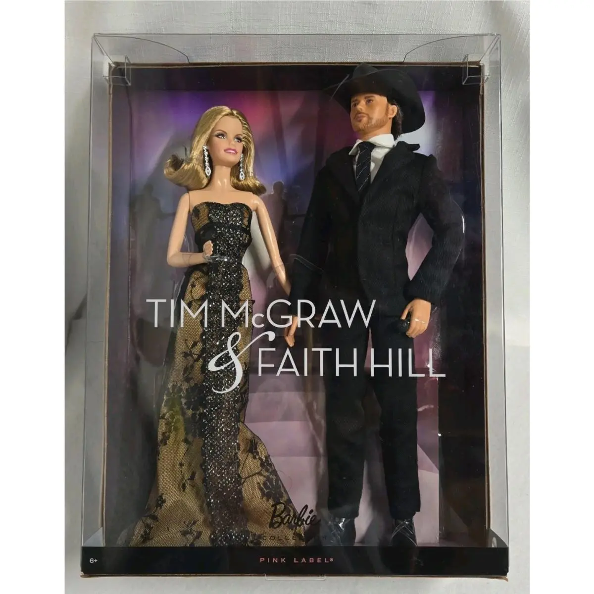Mattel 2011 Tim Mcgraw Faith Hill Barbie Collector Pink Label