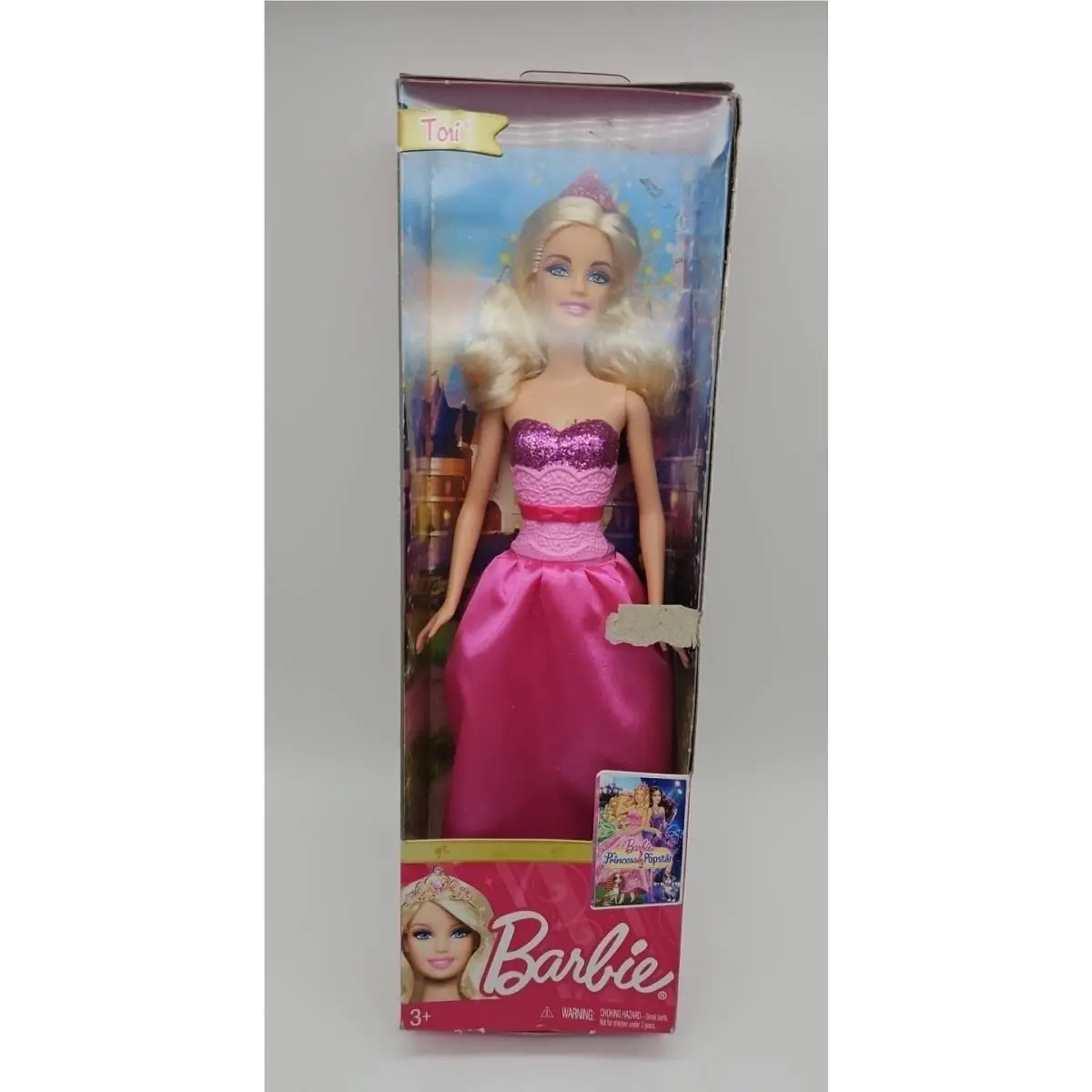 Mattel The Princess & The Popstar Barbie The Princess The Popstar Tori Doll Very Rare Walmart