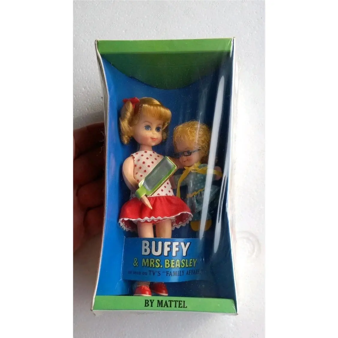 1967 Mattel Japan Buffy Mrs. Beasley Tutti Doll Set 3577 Complete Rare Mip