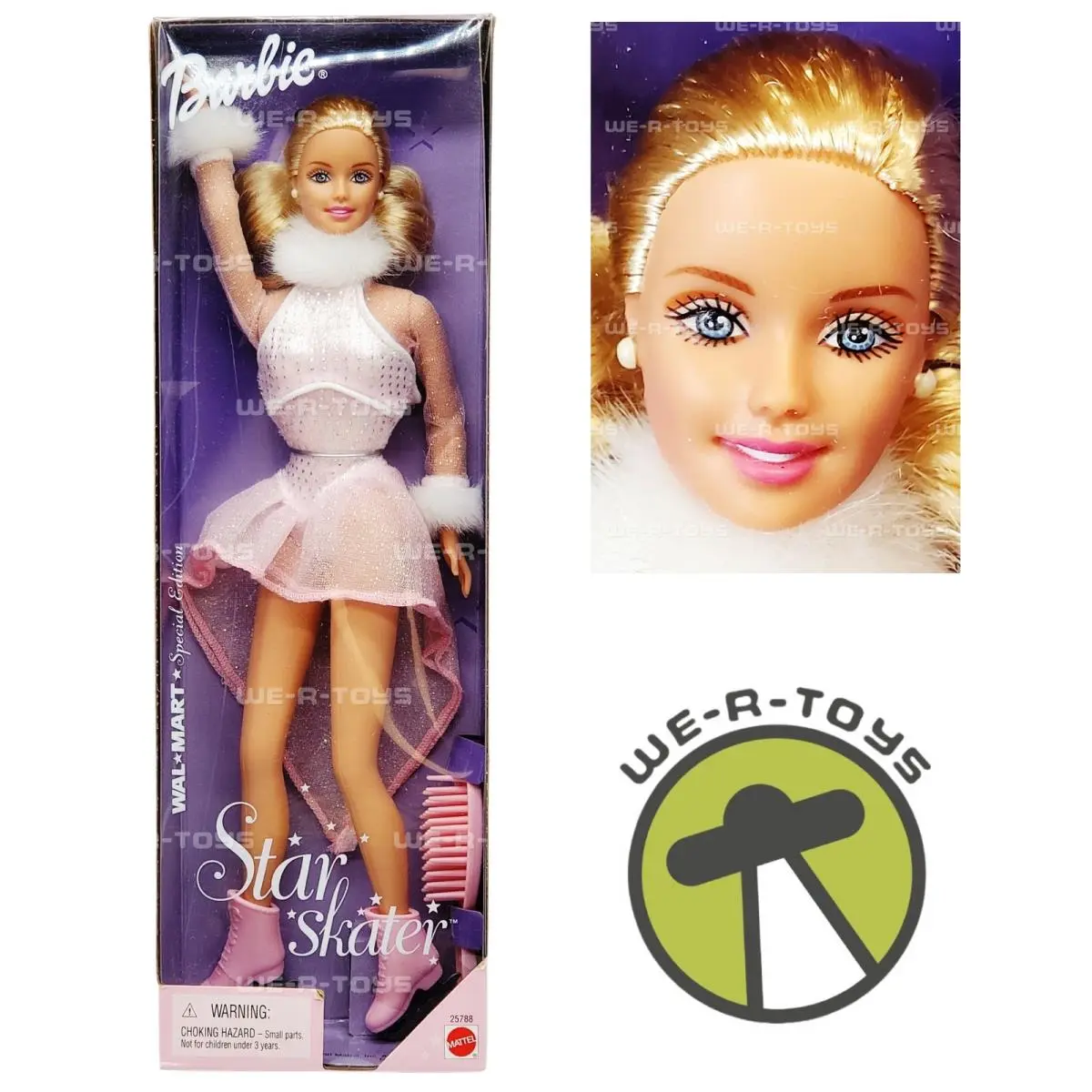 Star Skater Barbie Doll Walmart Special Edition 2000 Mattel No. 25788