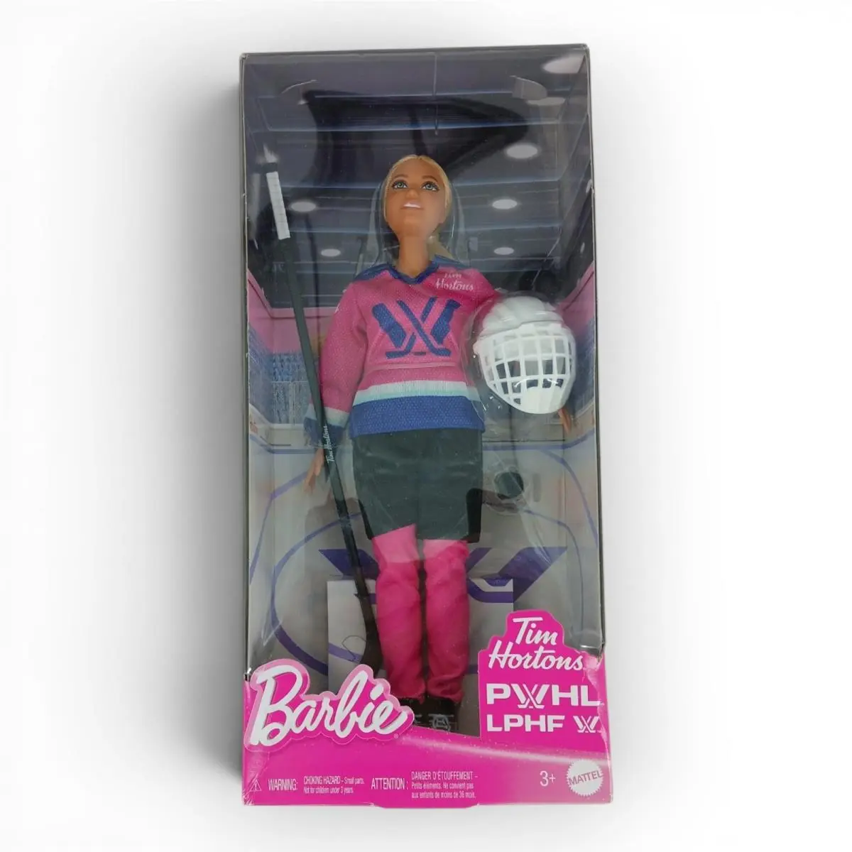 Barbie Tim Hortons Mattel 2025 Pwhl Hockey Player Doll Ages 3+