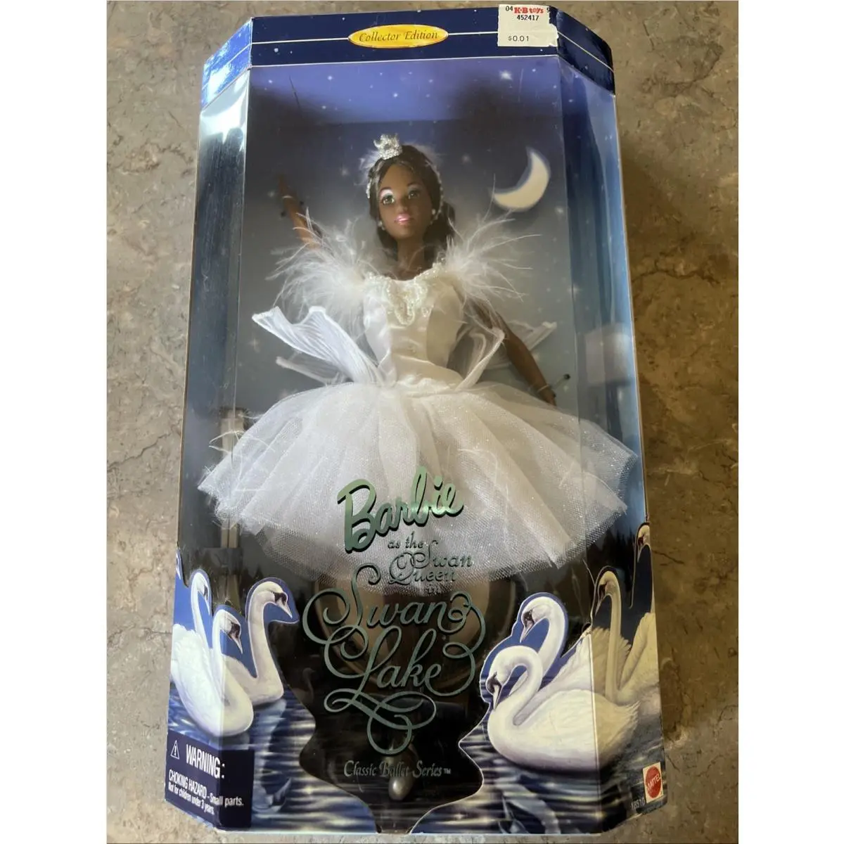 1997 Barbie as The Swan Queen African American Doll