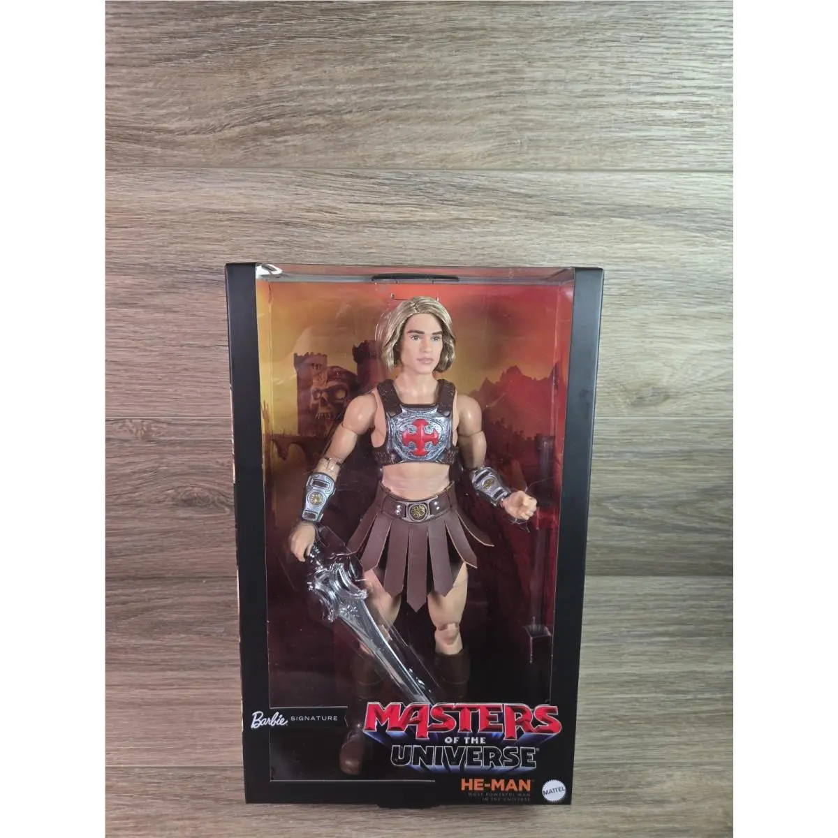 Barbie Signature Ken He-man Collectible Doll in Motu Movie Fashions
