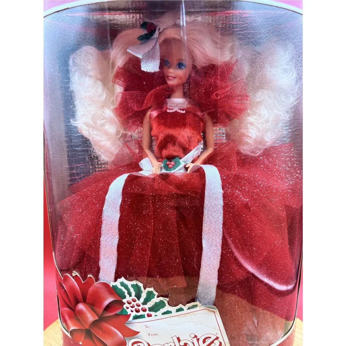 1988 Happy Holidays Barbie Limited Edition Still In Box Read