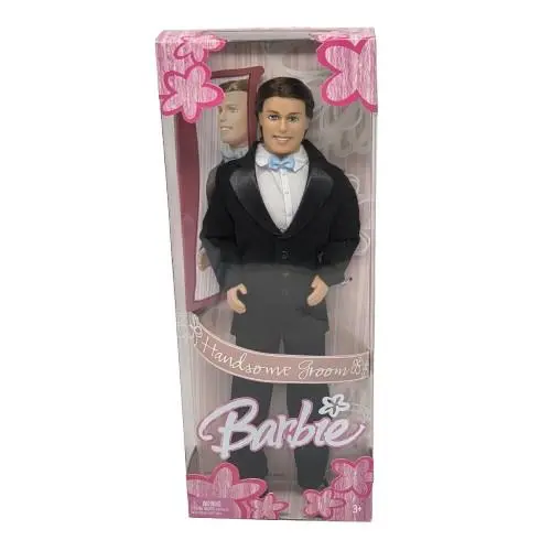 2004 Handsome Groom Wedding Ken Doll Barbie G9073