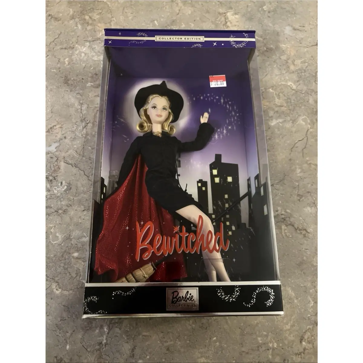 2001 Bewitched Barbie Doll as Samantha Elizabeth Montgomery Collector Ed